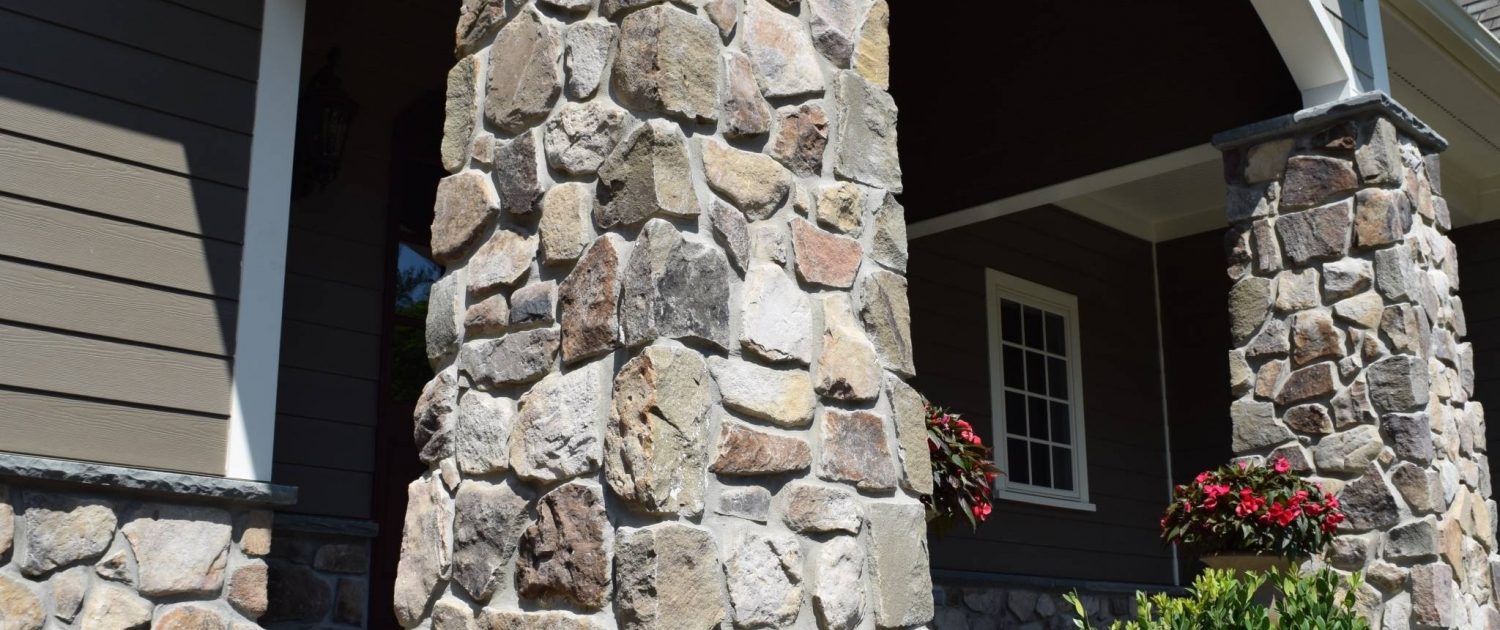 natural stone Veneer column