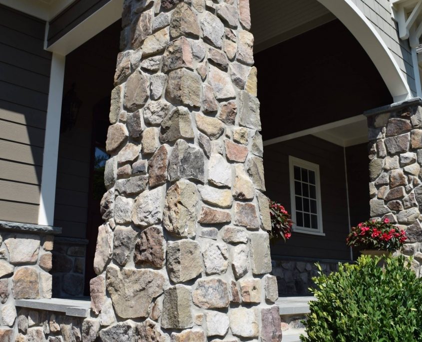 natural stone Veneer column