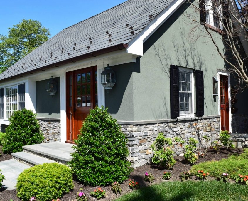 natural stone veneer house exterior